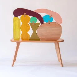 Donna Wilson & Scp^Donna Wilson Abstract Assembly Bench