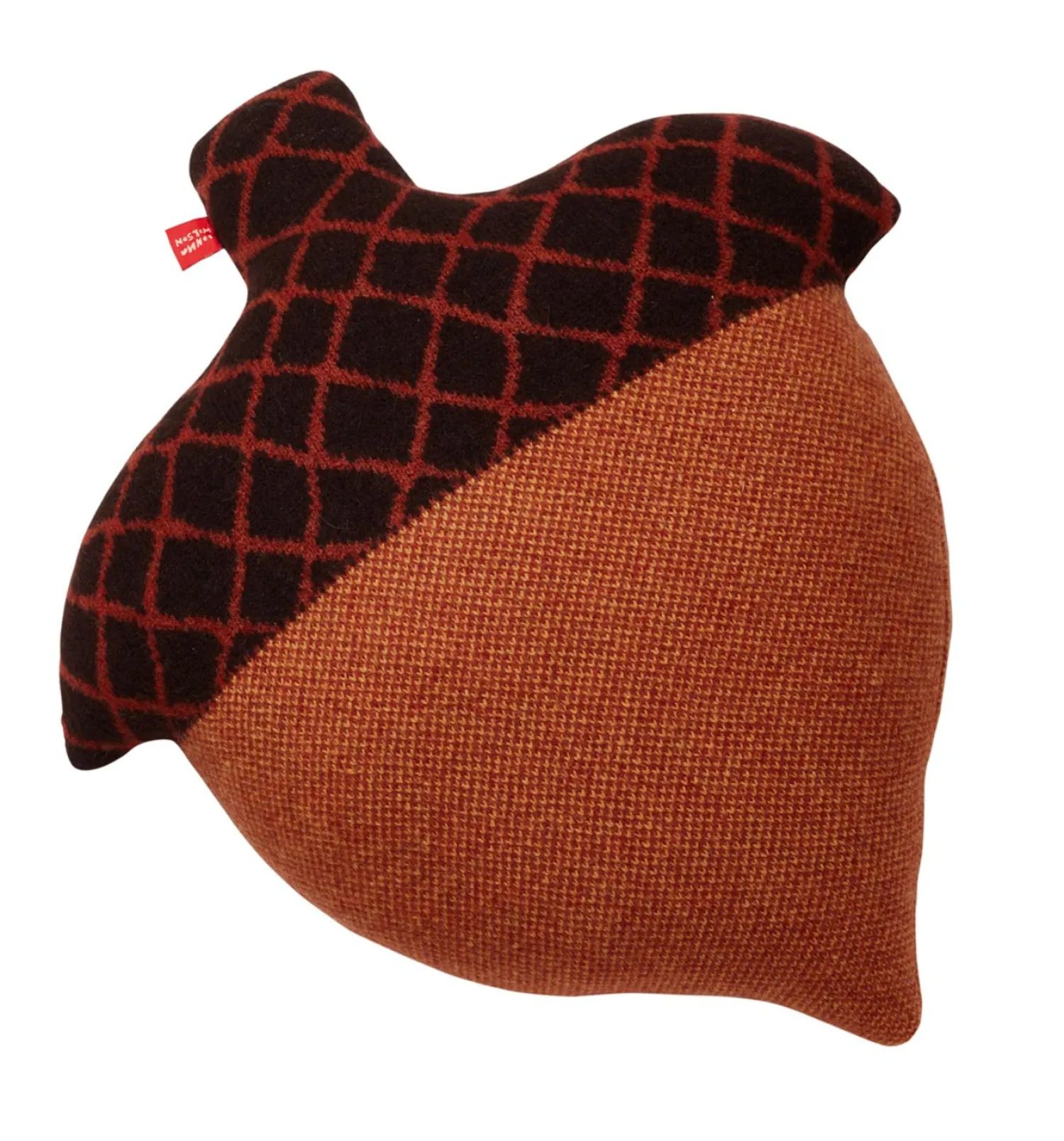Cushions^Donna Wilson Acorn Shaped Cushion - Brown