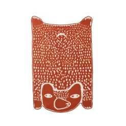 Blankets & Throws^Donna Wilson Bear Cotton Mini Blanket