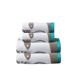 Towels & Bath Mats^Donna Wilson Bear Hand & Bath Towel Set - Grey