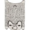 Blankets & Throws^Donna Wilson Bear Shaped Cotton Throw