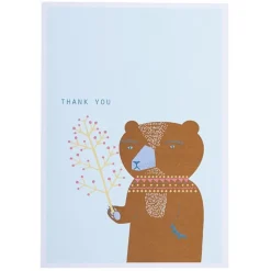 Stationery, Cards & Gift Wrap^Donna Wilson Bear Thank You Card