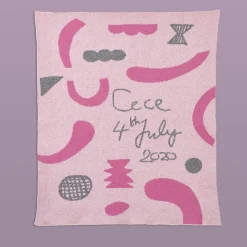 Blankets & Throws^Donna Wilson Bespoke Confetti Baby Blanket