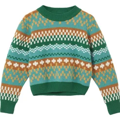 Lambswool Sweaters^Donna Wilson Big Stitch Sweater - Shamrock