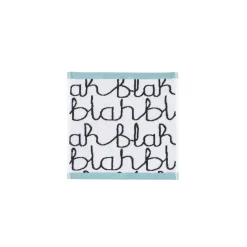 Towels & Bath Mats^Donna Wilson Blah Blah Towel Set - Light Blue