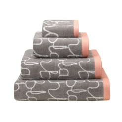 Towels & Bath Mats^Donna Wilson Blah Blah Towels - Grey