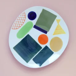 Ceramics & Tableware^Donna Wilson Block + Line Platter