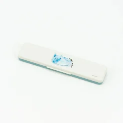 Lunch Boxes + Cutlery^Donna Wilson Blue Cat Chopstick + Spoon Set