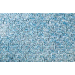 Donna Wilson & Scp^Donna Wilson Blue Line Rug