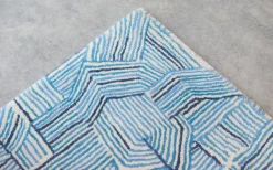 Donna Wilson & Scp^Donna Wilson Blue Line Rug