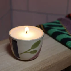 Ceramics & Tableware^Donna Wilson Boucl00E9 Garni Ceramic Candle - Boucl00E9 X