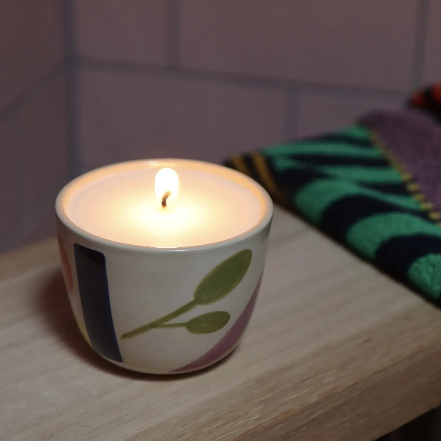Ceramics & Tableware^Donna Wilson Boucl00E9 Garni Ceramic Candle - Boucl00E9 X