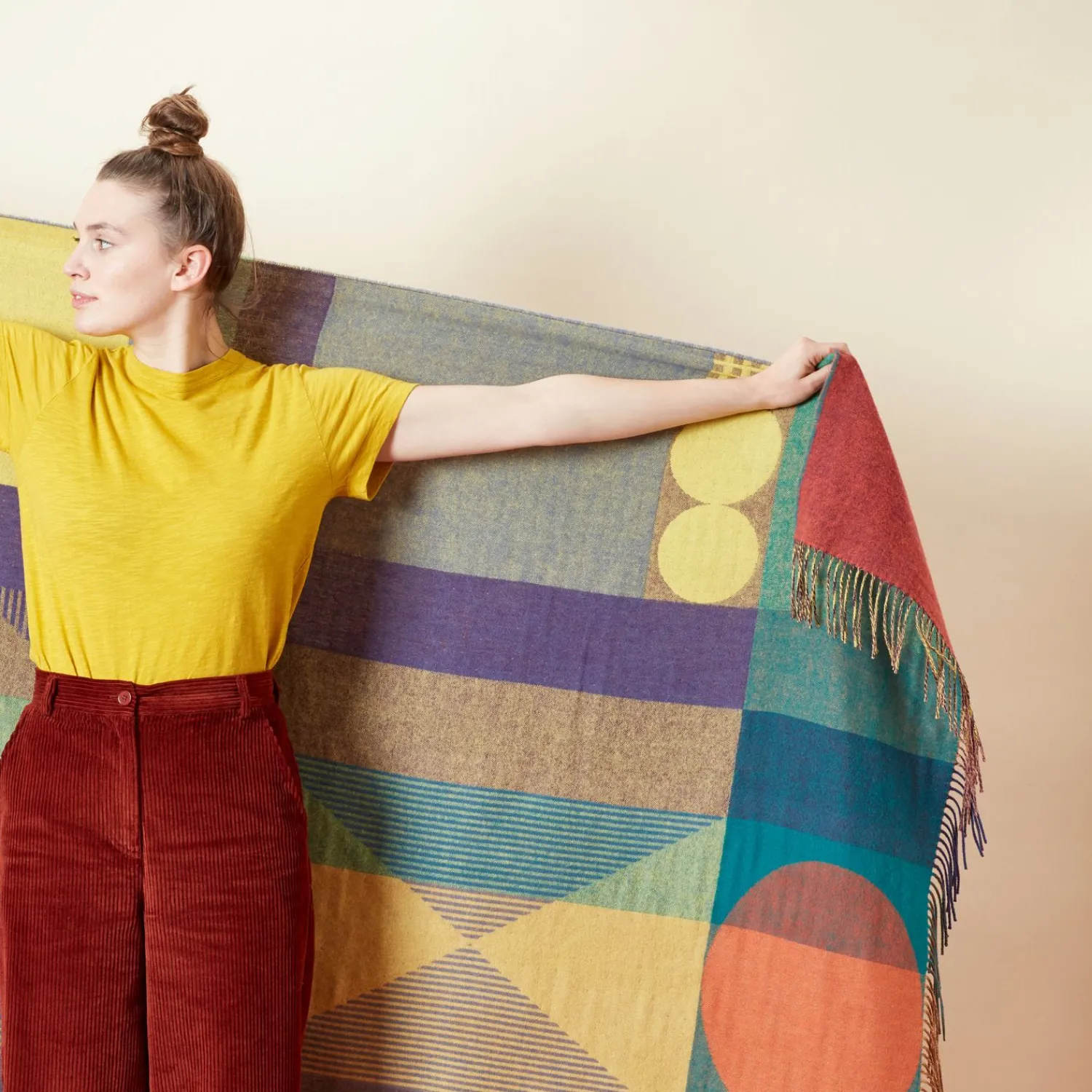 Blankets & Throws^Donna Wilson Carnival Lambswool Throw