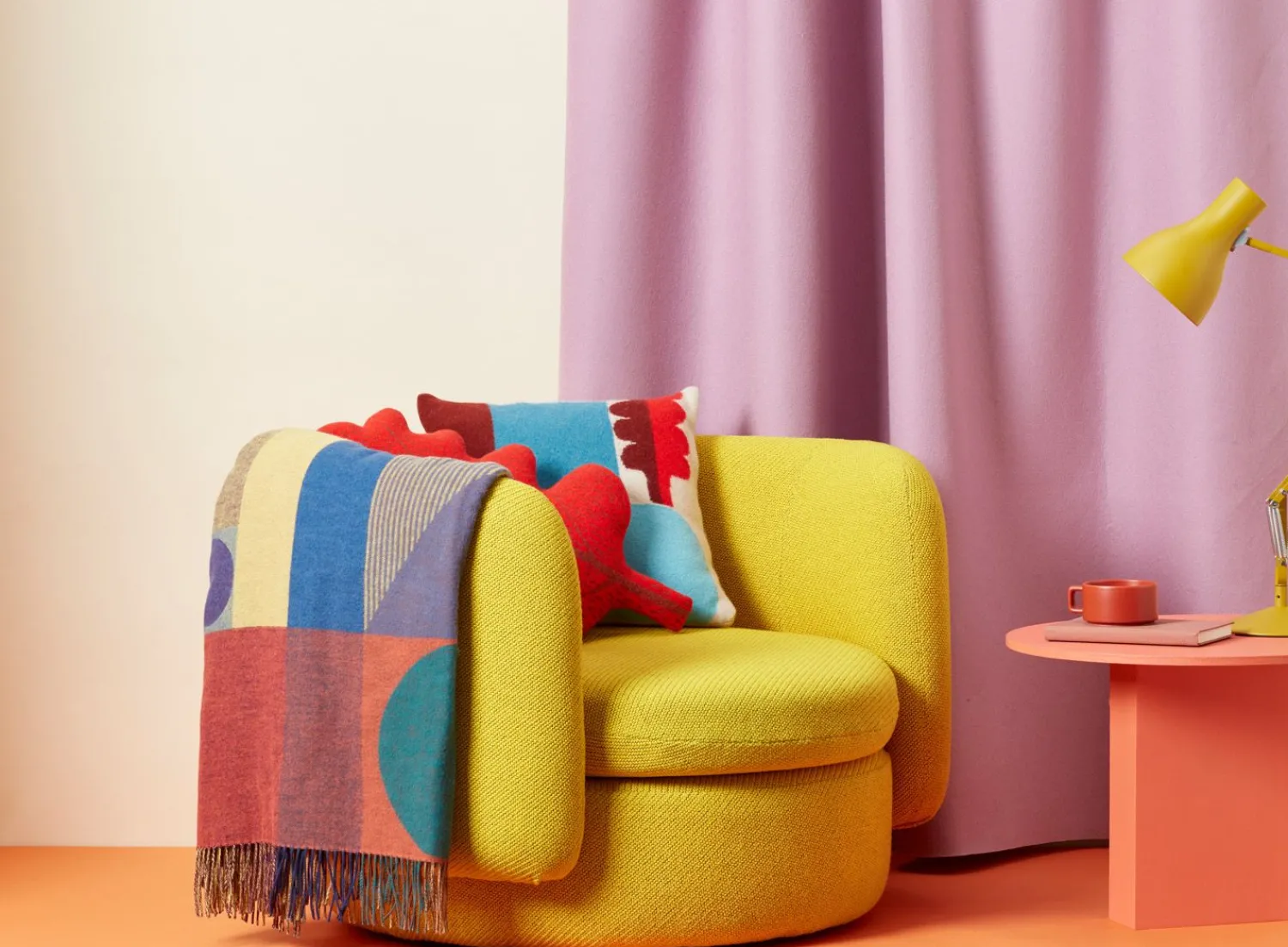 Blankets & Throws^Donna Wilson Carnival Lambswool Throw