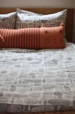 Cushions^Donna Wilson Cat Bolster Cushion