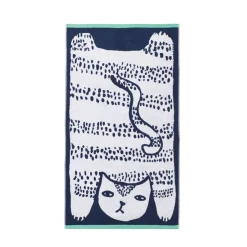Towels & Bath Mats^Donna Wilson Cat Towels Hand & Bath Towel Set
