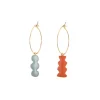 Titlee X Donna Wilson Jewellery^Donna Wilson Confetti Hoop Earrings - Titlee X