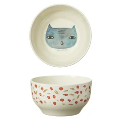 Ceramics & Tableware^Donna Wilson Cool Cat Bamboo Bowl - Slight Seconds