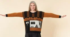 Lambswool Sweaters^Donna Wilson Corner Shop Sweater