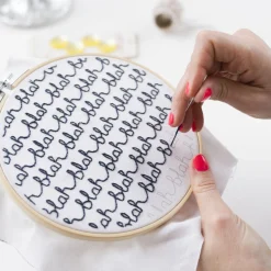 Make Your Own^Donna Wilson Cotton Clara Blah Blah Embroidery Kit