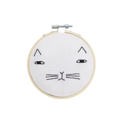 Make Your Own^Donna Wilson Cotton Clara Mog Embroidery Kit