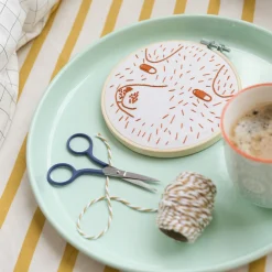 Make Your Own^Donna Wilson Cotton Clara Scamp Embroidery Kit