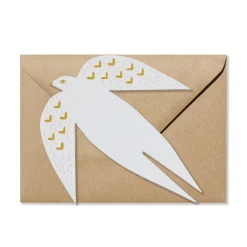 Stationery, Cards & Gift Wrap^Donna Wilson Dove Shaped Card