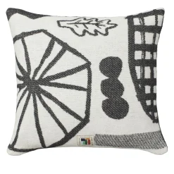 Cushions^Donna Wilson Forager Cushion - Black & White