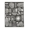 Blankets & Throws^Donna Wilson Forager Throw - Black & White