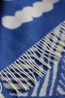Blankets & Throws^Donna Wilson Forager Throw - Blue & White