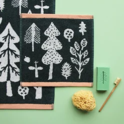 Towels & Bath Mats^Donna Wilson Forest Hand & Bath Towel Set