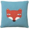 Cushions^Donna Wilson Fox Cushion - Blue
