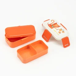 Lunch Boxes + Cutlery^Donna Wilson Fruit Cat Two-Tier Bento Box