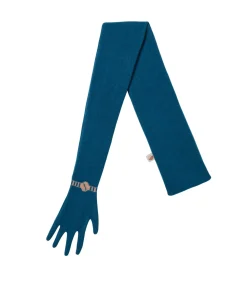Scarves + Shawls^Donna Wilson Glove Scarf - Blue - Slight Seconds