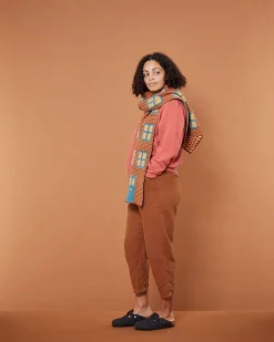 Scarves + Shawls^Donna Wilson House Shaped Scarf - Ember