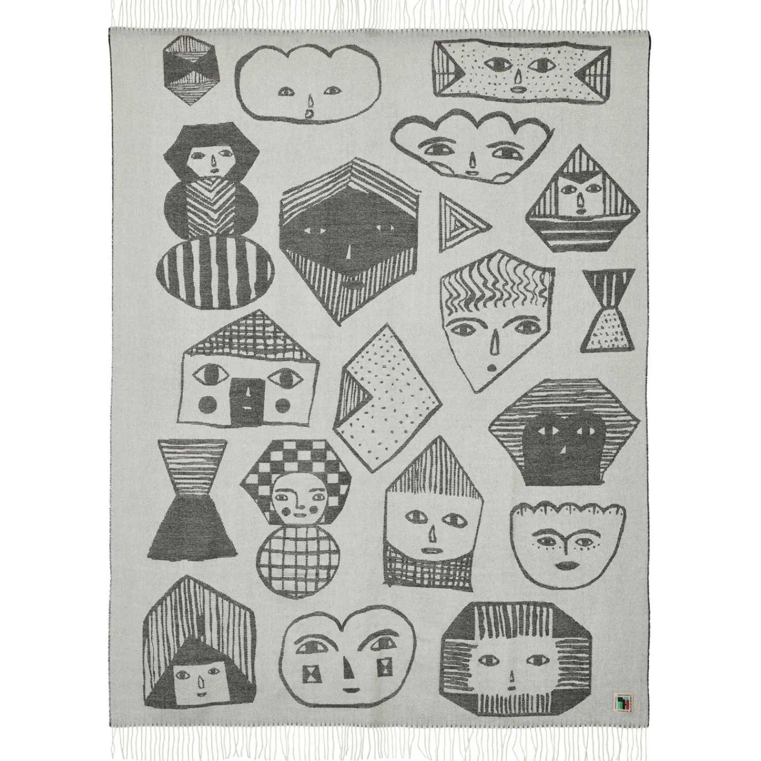 Blankets & Throws^Donna Wilson Jumbo Allsorts Lambswool Throw