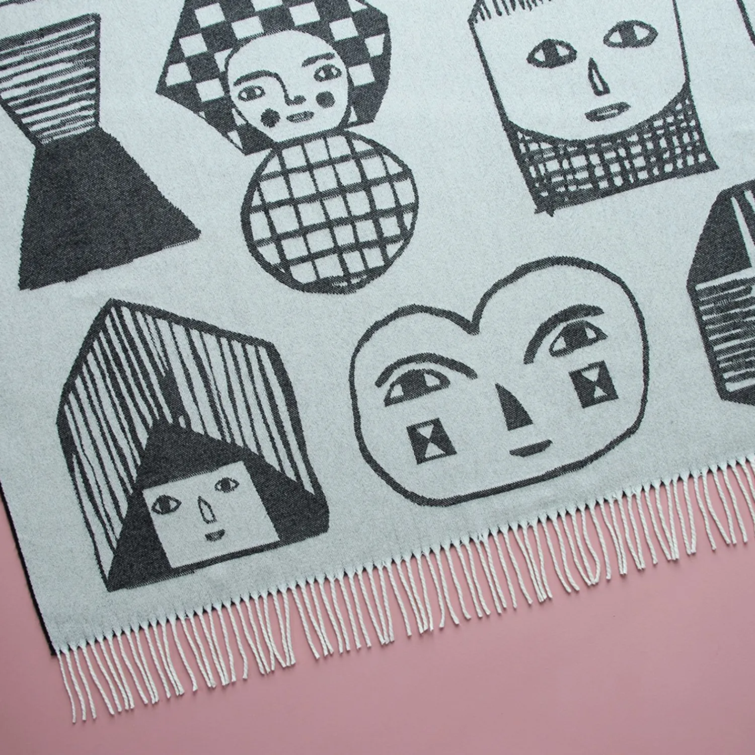 Blankets & Throws^Donna Wilson Jumbo Allsorts Lambswool Throw