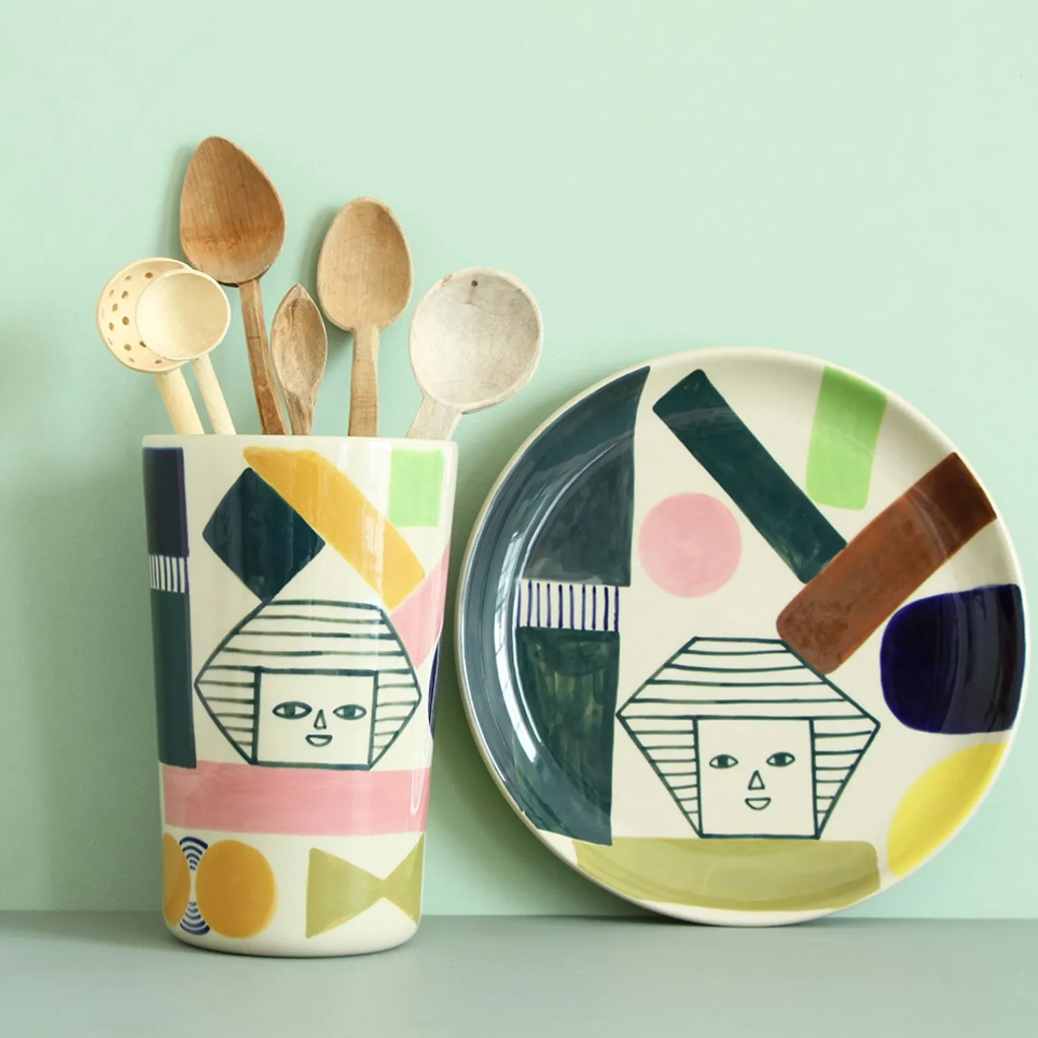 Ceramics & Tableware^Donna Wilson Kaleido Dinner Plate