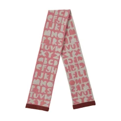 Scarves + Shawls^Donna Wilson Kids Alphabet Scarf - Pink