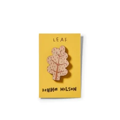 Pins & Patches^Donna Wilson Leaf Pin Badge