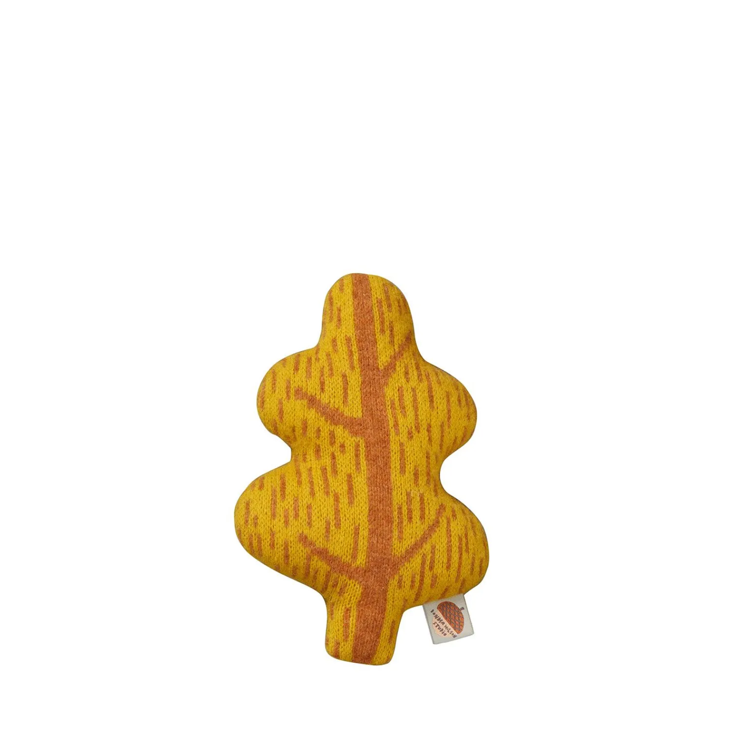 Cushions^Donna Wilson Leaf Shaped Mini - Mustard
