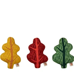 Cushions^Donna Wilson Leaf Shaped Mini - Mustard
