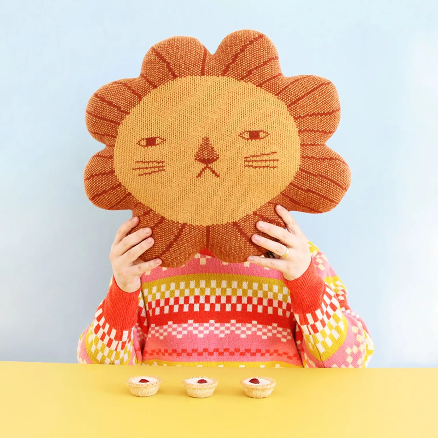 Cushions^Donna Wilson Lion Shaped Cushion