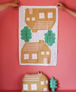 Tea Towels & Trays^Donna Wilson Make Your Own House Cushion Tea Towel Craft Kit