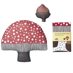 Tea Towels & Trays^Donna Wilson Make Your Own Mushroom Cushion Tea Towel Craft Kit