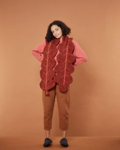 Scarves + Shawls^Donna Wilson Mighty Oak Scarf - Sienna