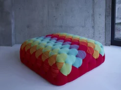 Donna Wilson & Scp^Donna Wilson Motley Ottoman - Rainbow