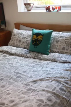 Cushions^Donna Wilson Owl Cushion - Green