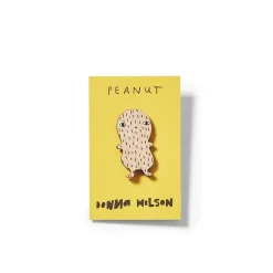 Pins & Patches^Donna Wilson Peanut Pin Badge