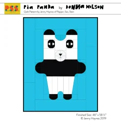 Make Your Own^Donna Wilson Pia Panda Quilt Downloadable Pattern By Papper, Sax, Sten